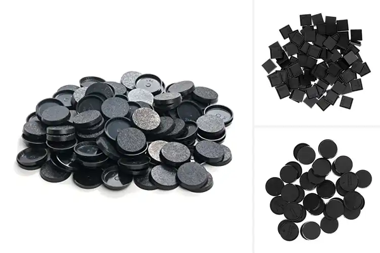 Detailed view of Best 25mm Tabletop Game Bases