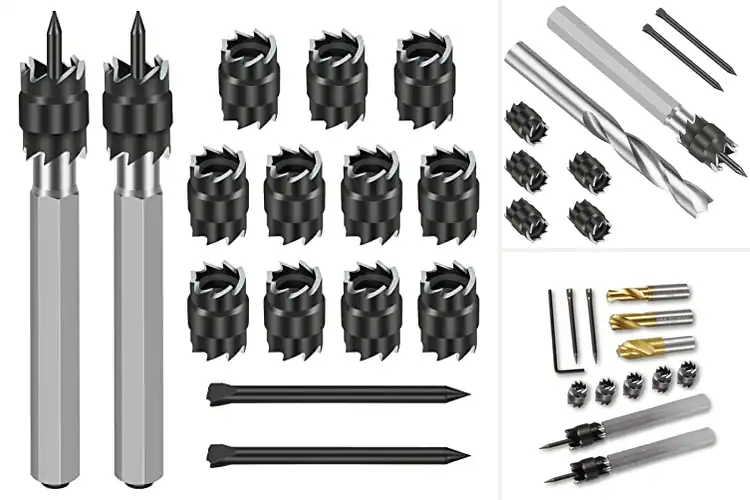 Detailed view of Best 3/8 Inch Rotary Spot Weld Cutters