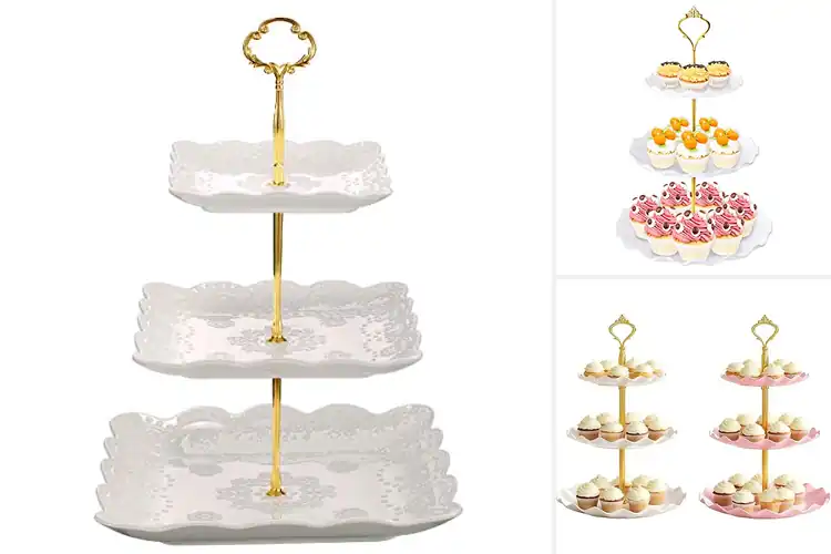 Detailed view of Best 3-Tier Cupcake Stands