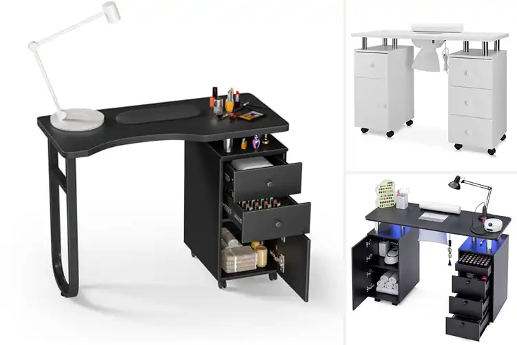 Detailed view of Best Acetone Resistant Nail Stations