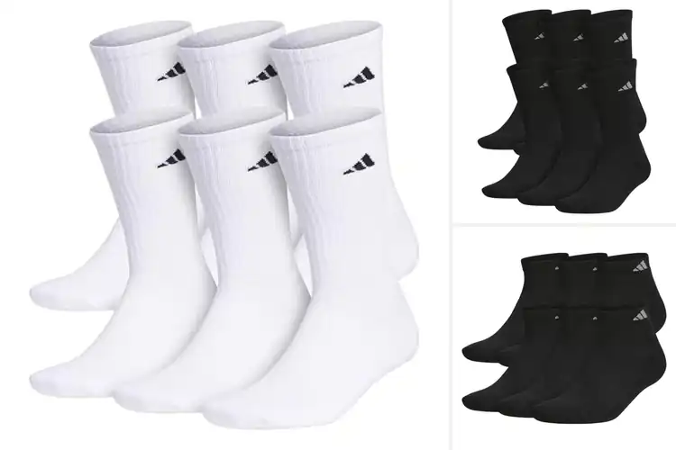 Detailed view of Best Adidas Athletic Socks: Stay Dry & Supported All Workout