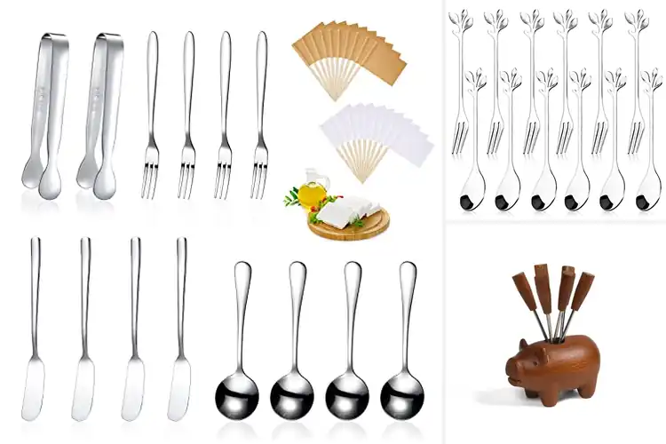 Detailed view of Best Appetizer Forks Set