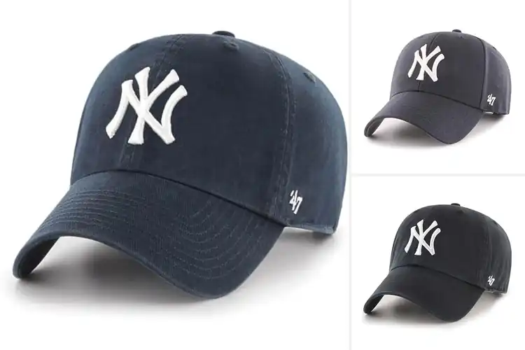 Detailed view of Best Baseball Hats for Yankees Fans