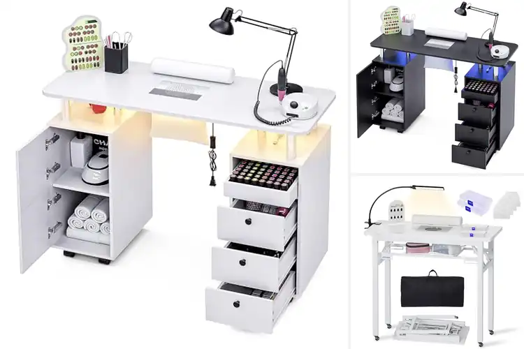 Detailed view of Best Beauty Salon Workstations: Elevate Your Salon
