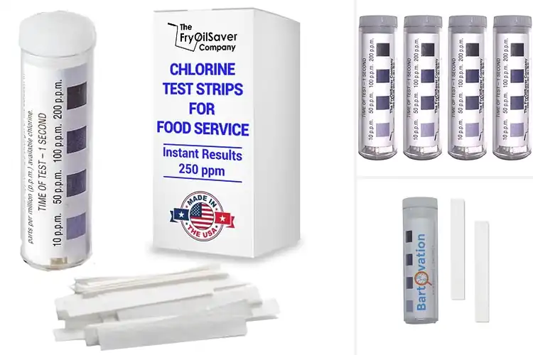 Detailed view of Best Bleach Sanitizer Test Strips