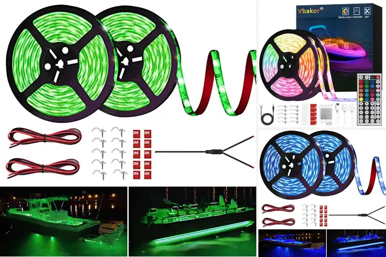 Detailed view of Best Boat LED Lights for Clear, Bright Water Adventures