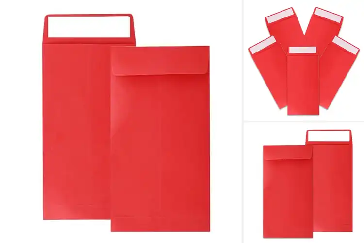 Detailed view of Best Bulk Red Money Envelopes