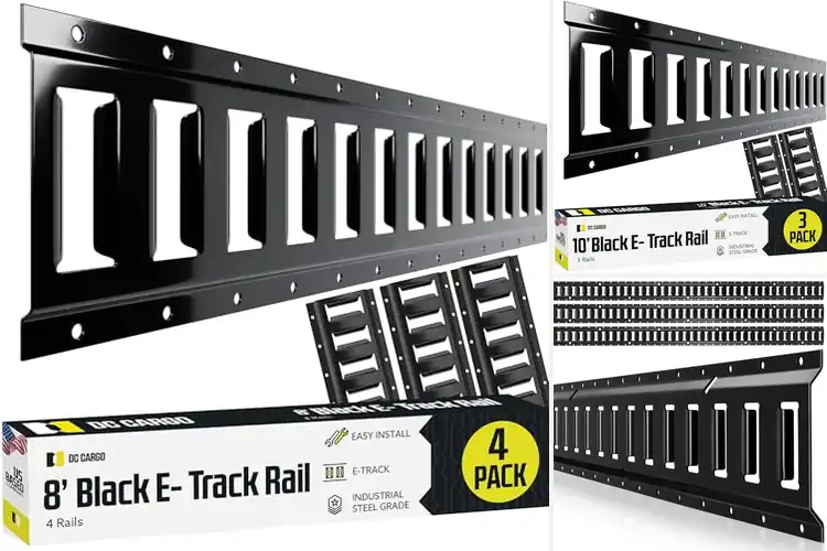 Detailed view of Best Cargo Mounting Rails