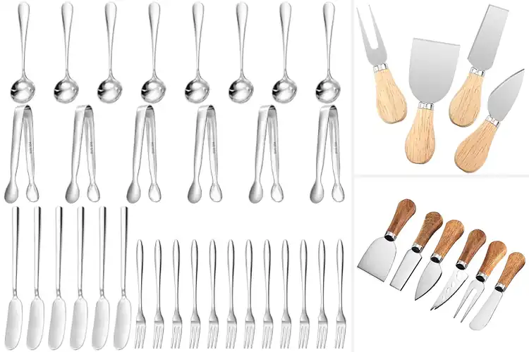 Detailed view of Best Charcuterie Utensils Sets