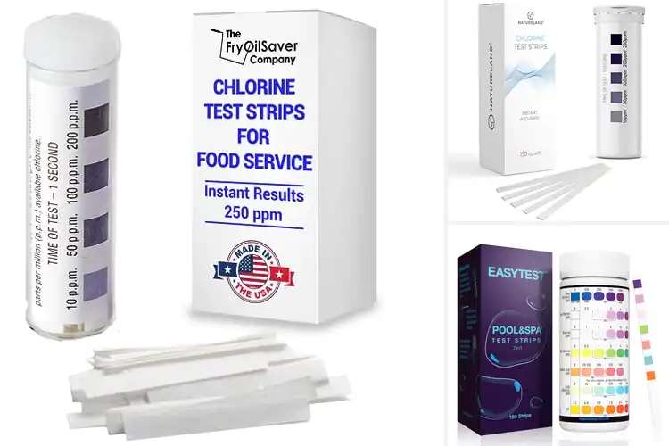 Detailed view of Best Chlorine Tester Strips