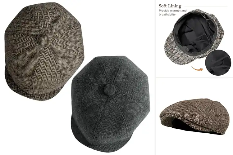 Detailed view of Best Classic Newsboy Caps