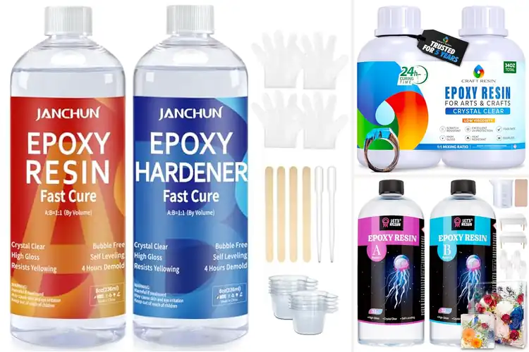 Detailed view of Best Clear Epoxy Resin Kits
