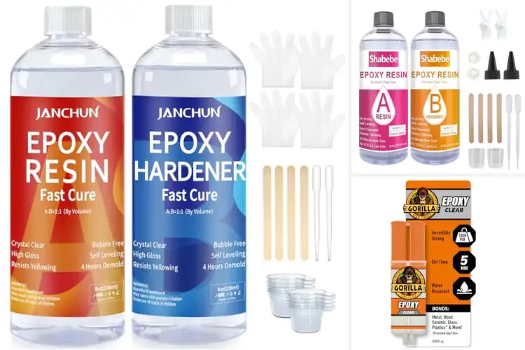 Detailed view of Best Clear Epoxy Resin