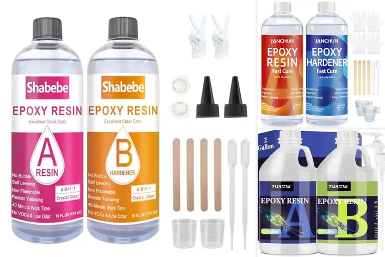 Detailed view of Best Clear Glossy Epoxies