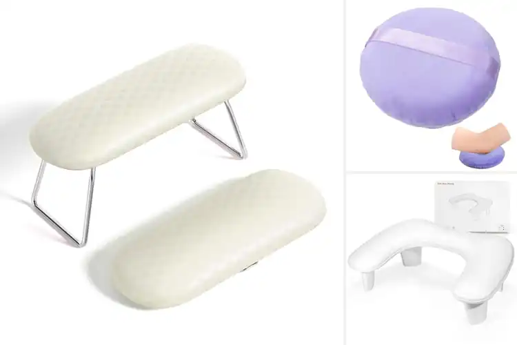 Detailed view of Best Comfort Wrist Rests For Nail Tech Desks