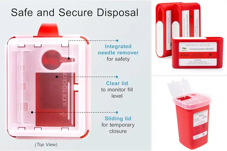 Detailed view of Best Compact Sharps Disposals: Top 10 Safe & Portable Picks