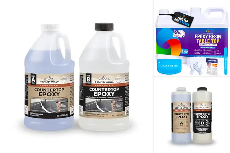 Detailed view of Best Countertop Resins