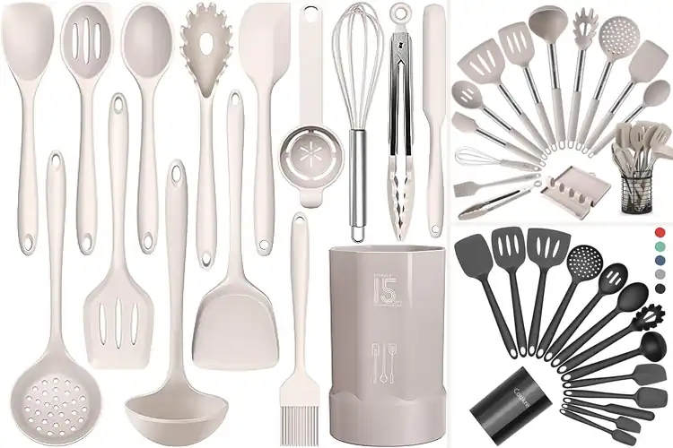 Detailed view of Best Dishwasher Safe Utensil Sets