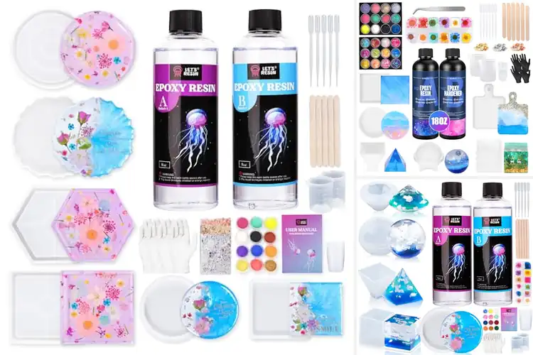 Detailed view of Best DIY Epoxy Resin Kits