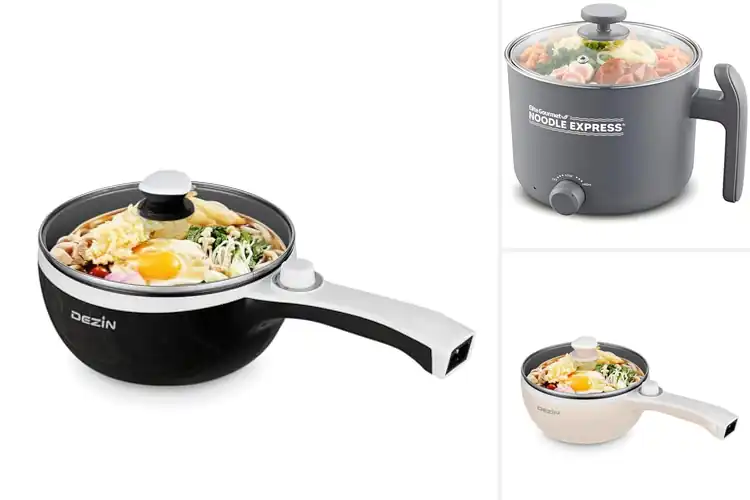 Detailed view of Best Dorm Electric Pots: Quick, Easy Meals in Small Spaces