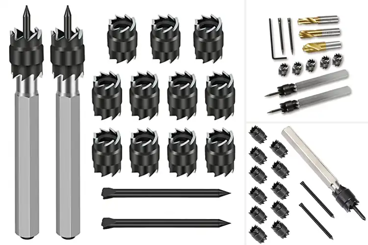 Detailed view of Best Double Sided Rotary Blade Spot Weld Cutter