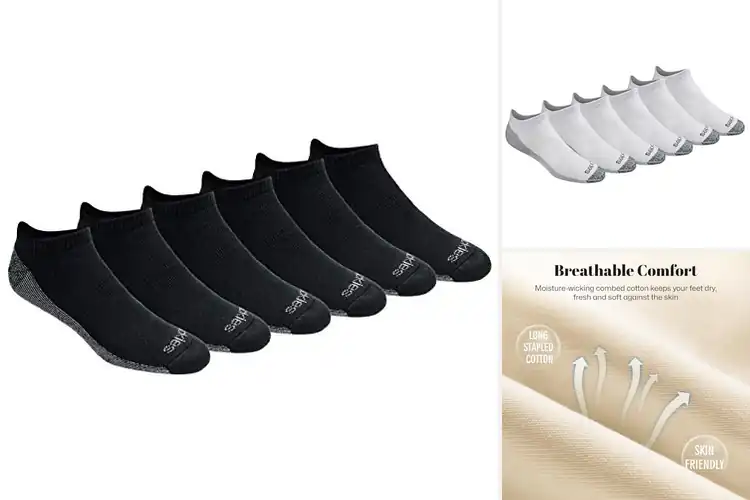Detailed view of Best Durable No Show Socks