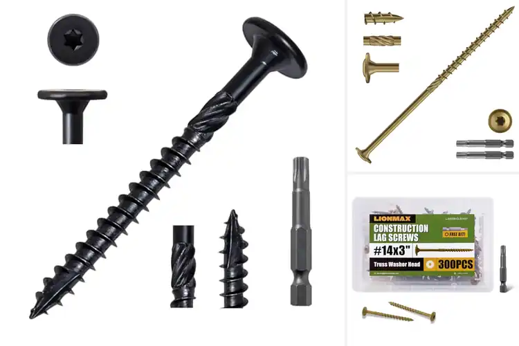 Detailed view of Best Durable Structural Screws