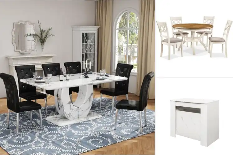 Detailed view of Best Elegant Dining: 10 Stylish Pieces for Your Dream Space