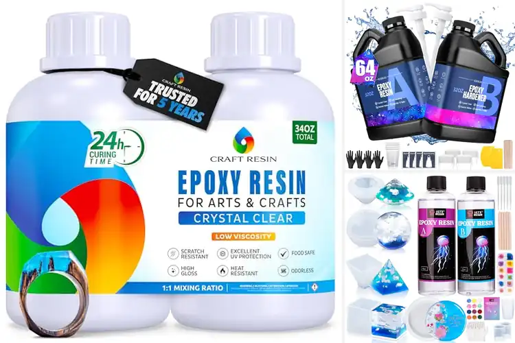 Detailed view of Best Epoxy Art Projects