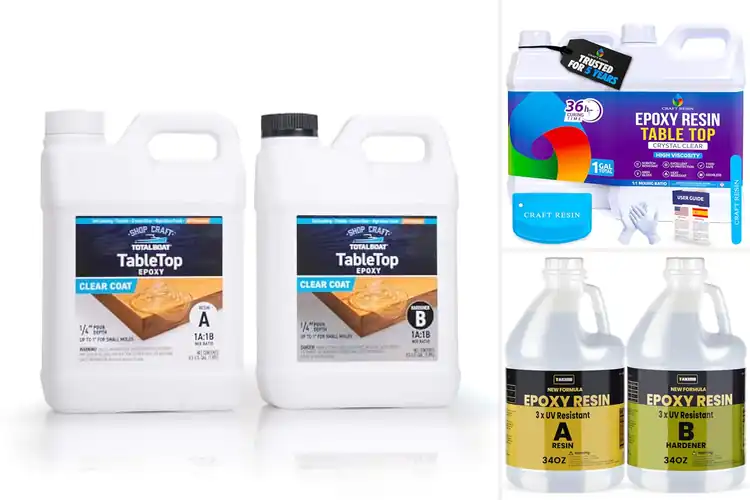Detailed view of Best Epoxy Resin Kits For Bar Tops