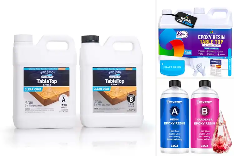 Detailed view of Best Epoxy Resin Kits For Tabletops