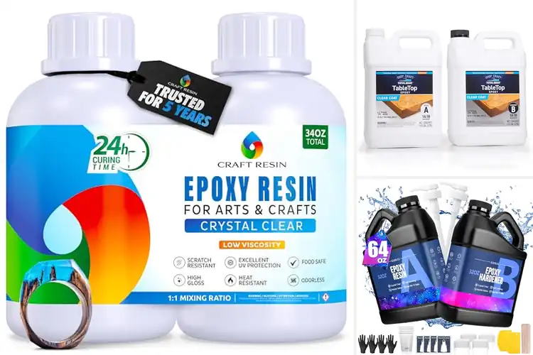 Detailed view of Best Epoxy Resin Kits For Wood Slabs