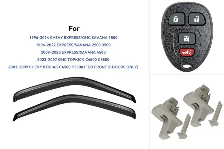 Detailed view of Best Express Savana Accessories: Elevate Your Van