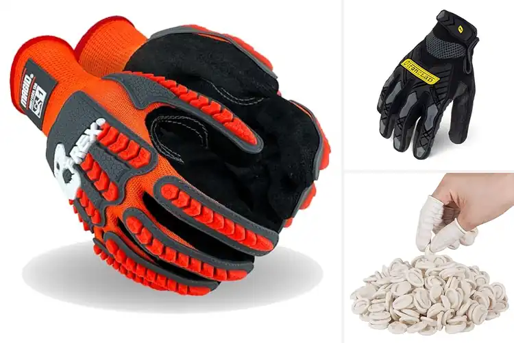 Detailed view of Best Finger Protection Gloves