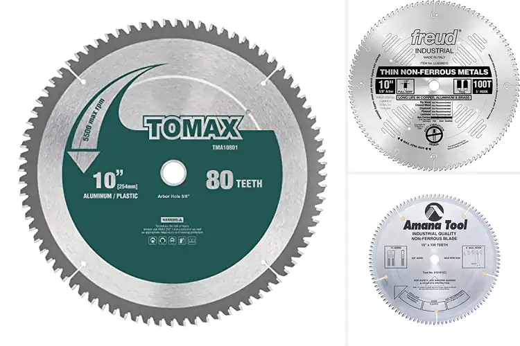 Detailed view of Best For Non-Ferrous Alloys: Top 10 Saw Blades Reviewed