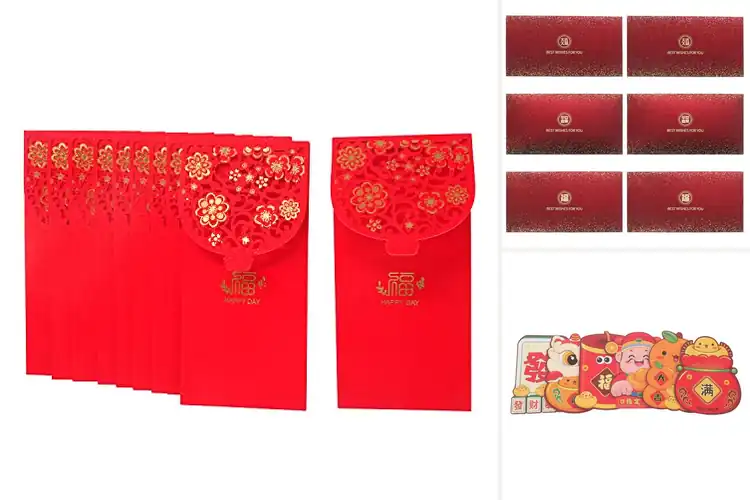 Detailed view of Best Fortune Blessing Envelopes