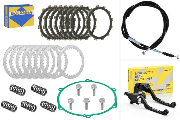 Detailed view of Best Kawasaki KX250 Clutch Upgrades