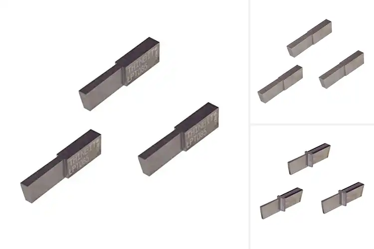 Detailed view of Best L Series Parting Inserts