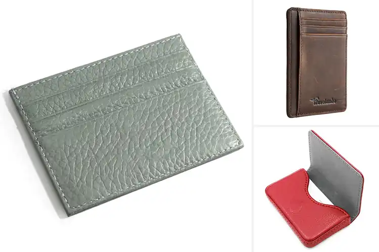 Detailed view of Best Leather Card Holders
