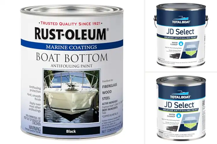 Detailed view of Best Marine Bottom Paints for a Faster, Cleaner Ride