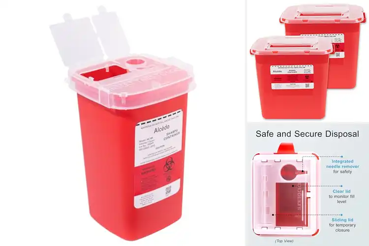 Detailed view of Best Medical Sharps Disposal Containers