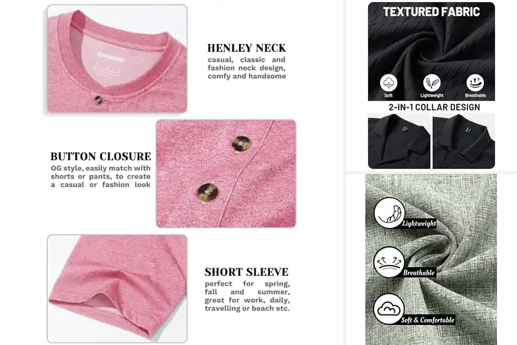 Detailed view of Best Mens Casual Shirts: 10 Top Picks to Elevate Your Style