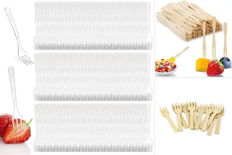 Detailed view of Best Mini Forks: Elevate Your Event with Style and Ease