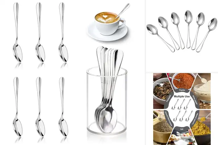 Detailed view of Best Miniature Coffee Spoons Sets