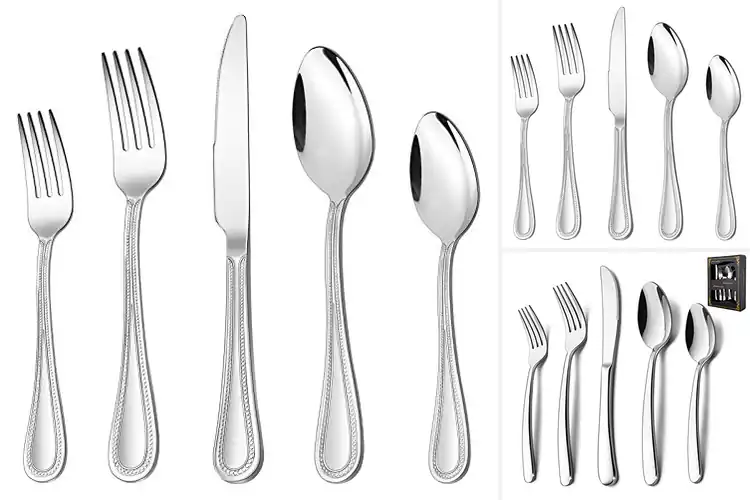 Detailed view of Best Mirror Polished Utensils With No Burrs