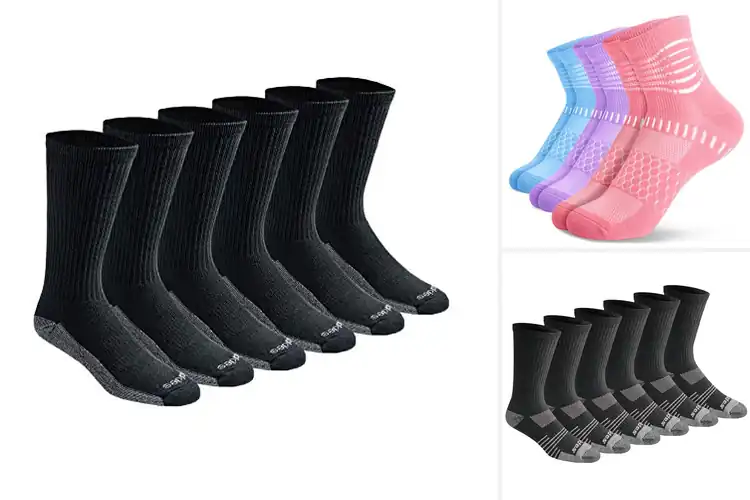 Detailed view of Best Moisture Wicking Socks For Dry Feet