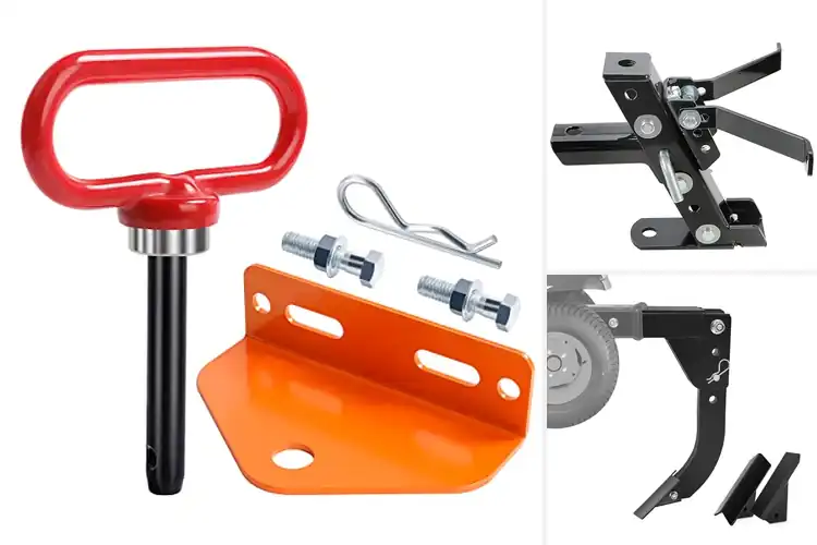 Detailed view of Best Mower Hitch Attachments