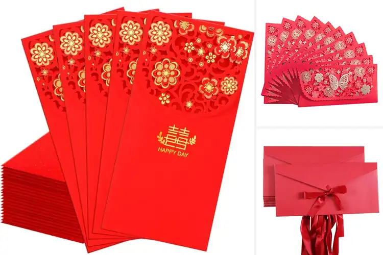 Detailed view of Best Multi Occasions Red Envelopes