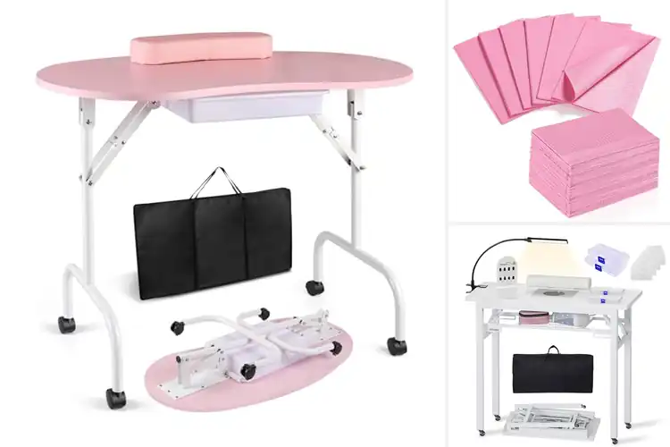 Detailed view of Best Multi Use Nail Tables