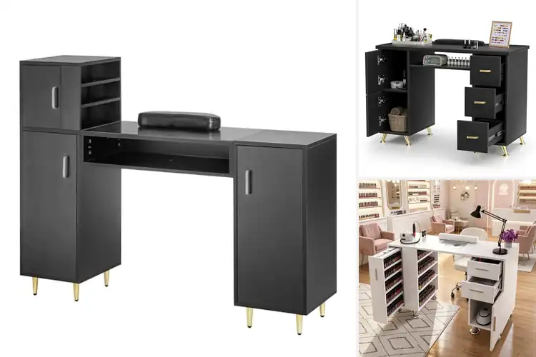 Detailed view of Best Nail Tables With 8 Legs